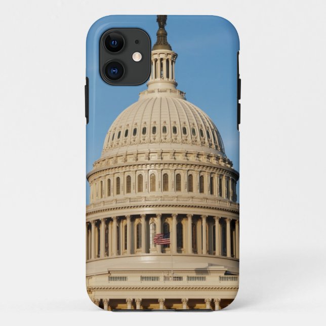 Coques Case-Mate iPhone Bâtiment de capitol tiré au crépuscule (Dos)