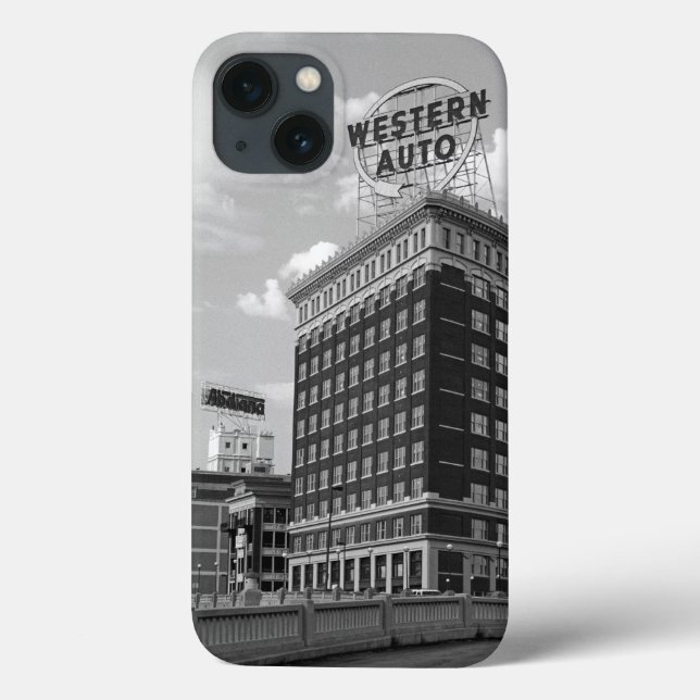 Coques Case-Mate iPhone Bâtiment demi-cylindre de Western Auto (Verso)
