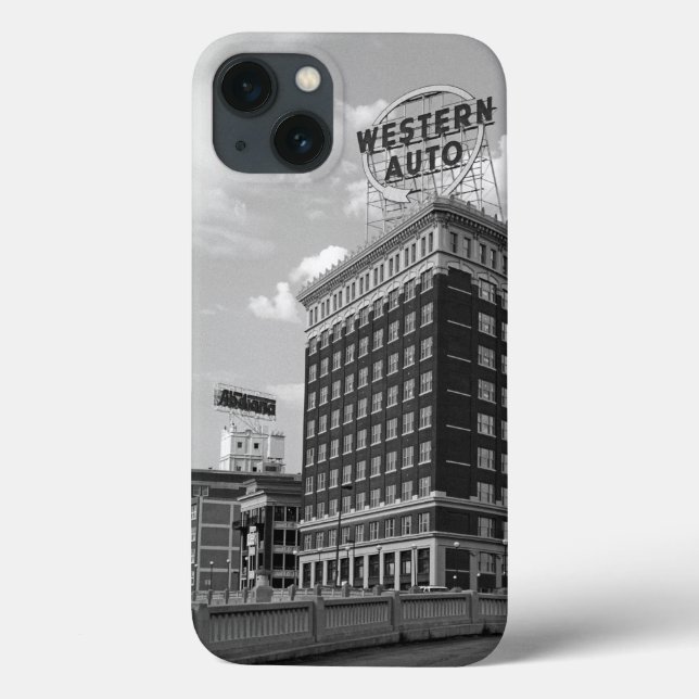 Coques Case-Mate iPhone Bâtiment demi-cylindre de Western Auto (Verso)