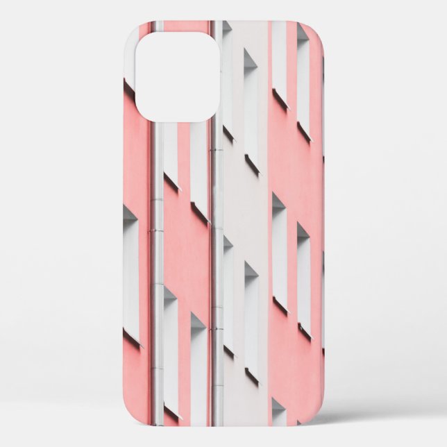 COQUES Case-Mate iPhone BÂTIMENT EN BÉTON BLANC ET ROSE (Verso)
