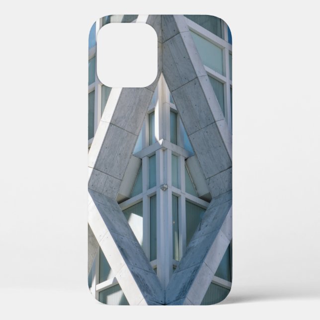 Coques Case-Mate iPhone Bâtiment en béton gris en journée (Verso)