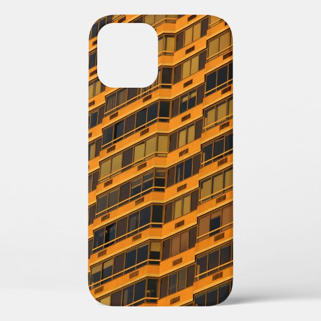 Coques Case-Mate iPhone Bâtiment en béton orange (Verso)