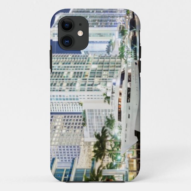 Coques Case-Mate iPhone Bâtiments le long de la rivière Riverwalk de Miami (Dos)