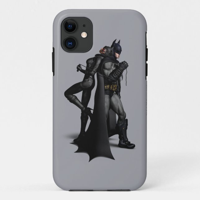 Coques Case-Mate iPhone Batman Arkham City | Batman and Catwoman (Dos)