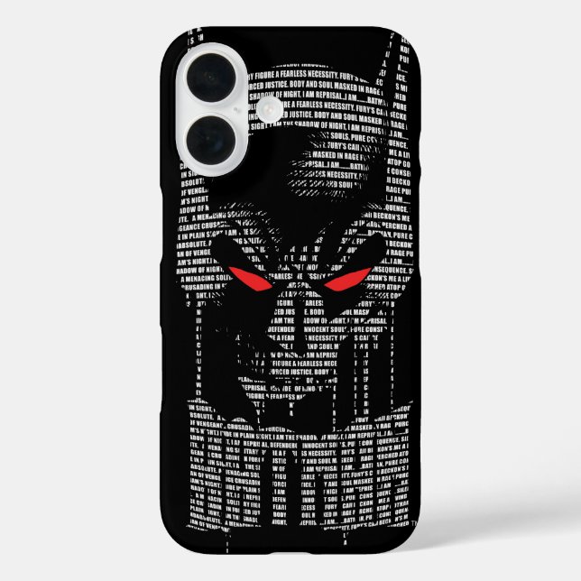 Coques Case-Mate iPhone Batman Avec Mantra (Verso)