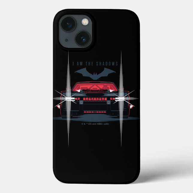 Coques Case-Mate iPhone Batman Batmobile - Je Suis L'Ombre (Verso)