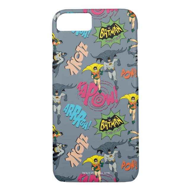 Coques Case-Mate iPhone Batman Et Robin Motif Action (Dos)