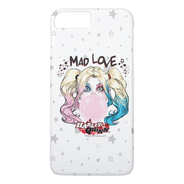 Coques Case-Mate iPhone Batman | Mad Love Harley Quinn Chewing Bubble Gum (Dos)