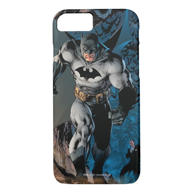 Coques Case-Mate iPhone Batman quittant la grotte des chauves-souris (Dos)