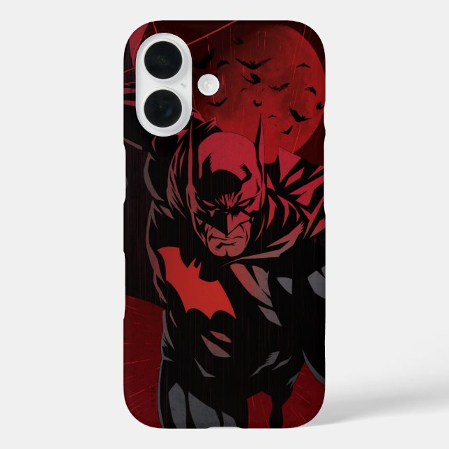 Coques Case-Mate iPhone Batman Saut Écarlate (Verso)