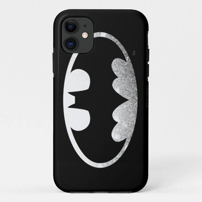 Coques Case-Mate iPhone Batman Symbol | Grainy Logo (Dos)
