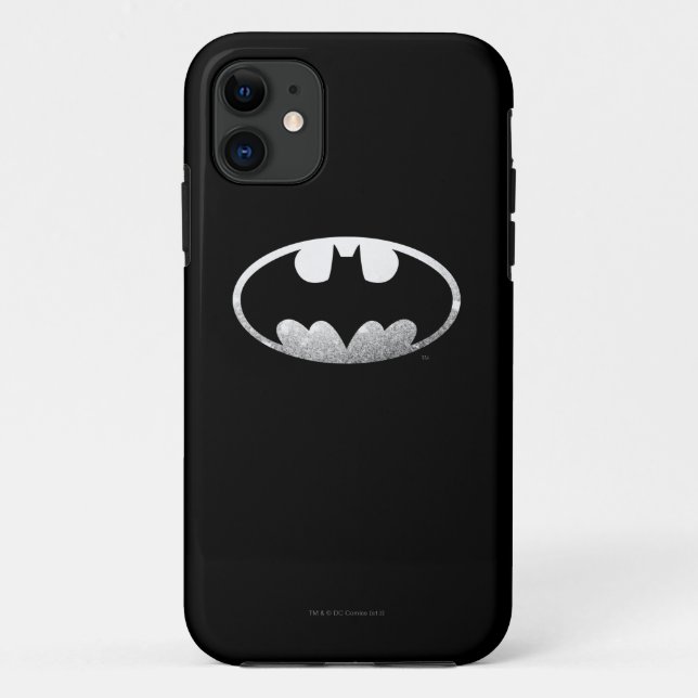 Coques Case-Mate iPhone Batman Symbol | Grainy Logo (Dos)