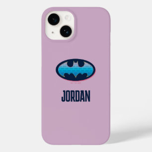 Coque Case-Mate iPhone Batman   Symbole rose et bleu
