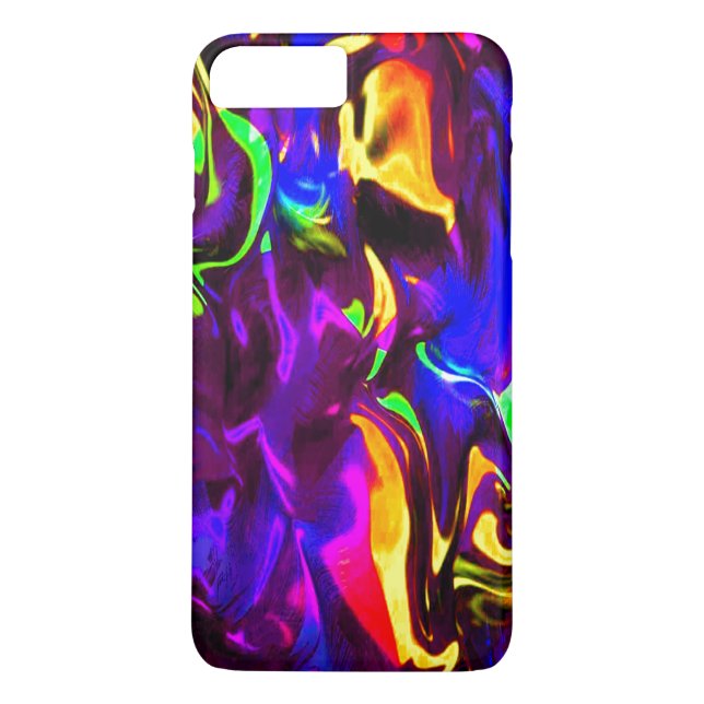 Coques Case-Mate iPhone Bâton Lumineux Rave Fire Stick Arc-en-ciel (Dos)