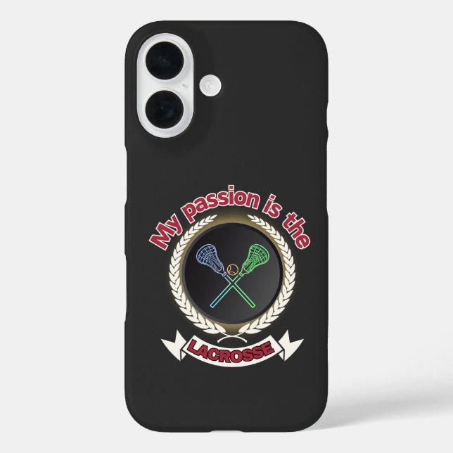 Coques Case-Mate iPhone Bâtons croisés de crosse Ball Passion Sport Jeu (Verso)