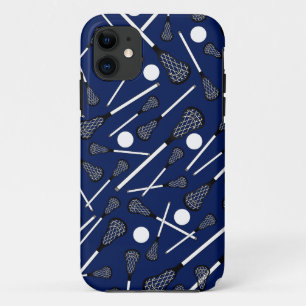 Case-Mate iPhone Case Bâtons de crosse bleu marine