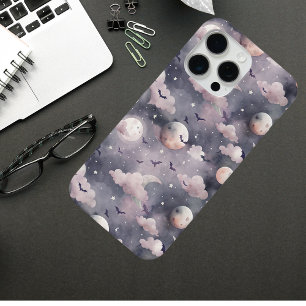 Coque Case-Mate iPhone Bats d'Halloween Motif de nuit Éffrayant