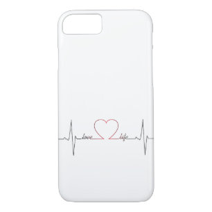 Etui iPhone Case-Mate Battement de coeur avec la citation inspirée de la