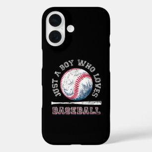 Coque Pour iPhone 16 Batterie des joueurs américains de baseball amateu