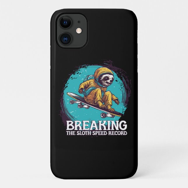 Coques Case-Mate iPhone battre le record de vitesse de la paresse (Dos)