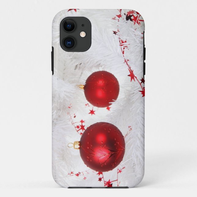 Coques Case-Mate iPhone Baubles de Noël Coque-Mate iPhone 5 à peine là (Dos)