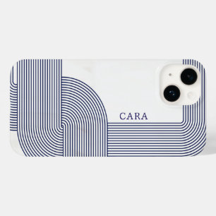Coque Case-Mate iPhone Bauhaus bleu marine