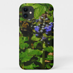 Coques Pour iPhone Baume d'abeille pourpre et bourdon