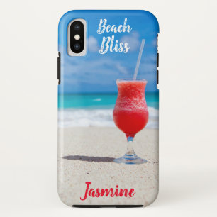 Case-Mate iPhone Case Beach Bliss Tropical Blue Ocean Nom personnalisé