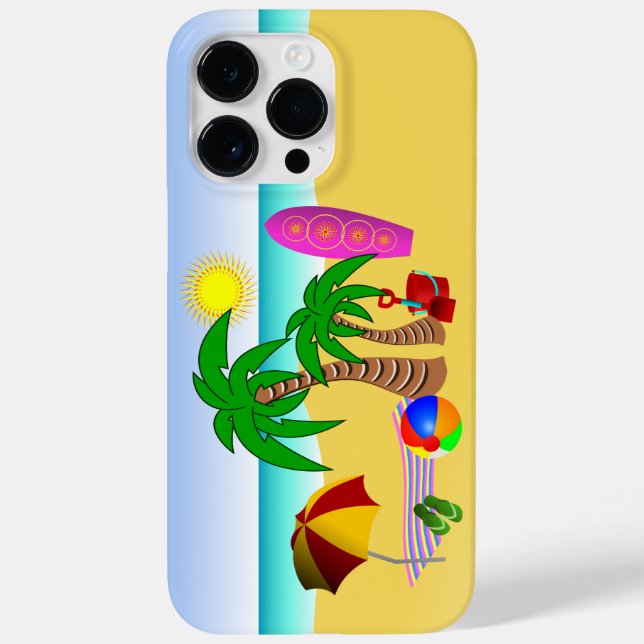 Coques Case-Mate iPhone Beach Bum Amusement dans la mer du soleil et Surf  (Verso)