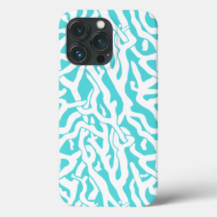 Etui iPhone Case-Mate Beach Coral Reef Motif Nautique Blanc Bleu