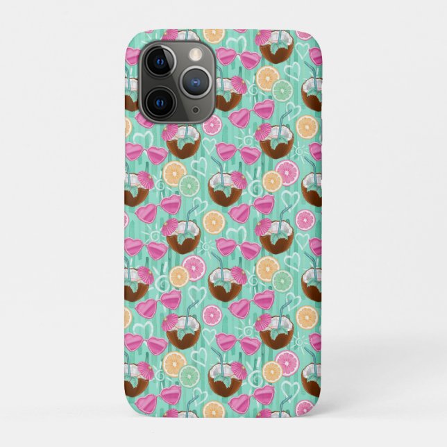 Coques Case-Mate iPhone Beach Summer Pattern  (Dos)