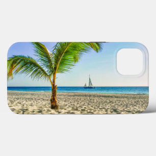 Case-Mate iPhone Case Beaches tropicales   Sailboat, Palm Tree, Aruba
