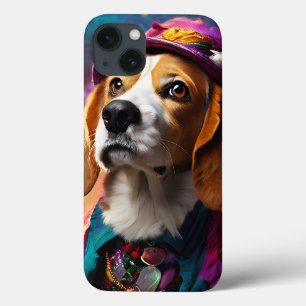 Case-Mate iPhone Case Beagle dans un Casquette rose