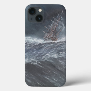 Etui iPhone 13 Beagle de voie HMP dans une tempête outre du Cap