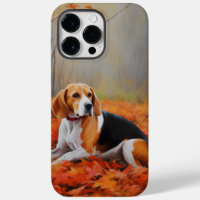 Beagle en automne Leaves automne Inspire
