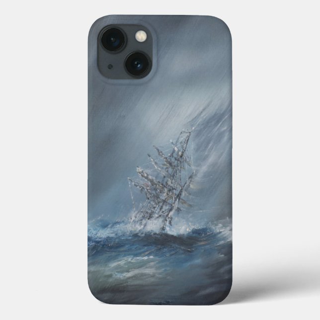 Coques Case-Mate iPhone Beagle HMS à Storm au large du Cap Horn 24 décembr (Verso)