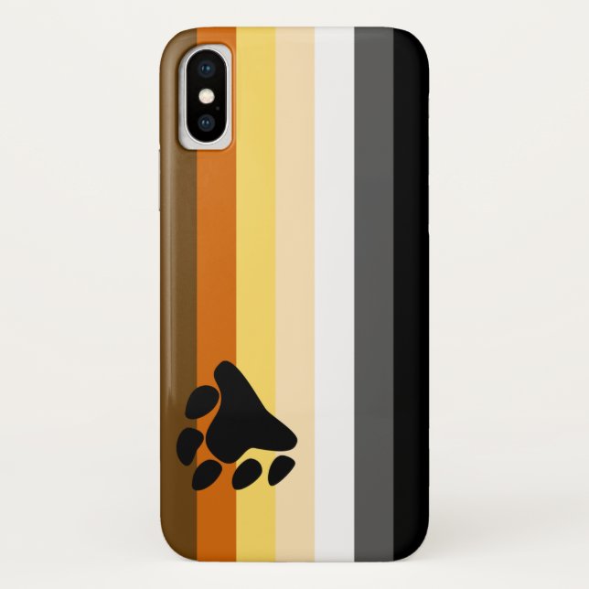 Coques Case-Mate iPhone Bear Flag iPhone 4 Case (Dos)