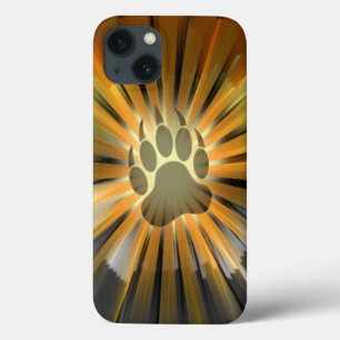 Etui iPhone Case-Mate Bear Paw Bear Orgueil Drapeau Raies