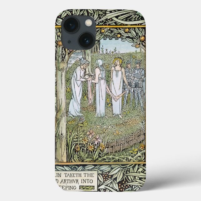 Coques Case-Mate iPhone Beardsley : Morte D'Arthur (Verso)