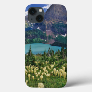 Etui iPhone 13 Beargrass au-dessus du lac Grinnell dans les nombr