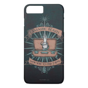 Coque iPhone 8 Plus/7 Plus BEASTS FANTASTIQUES ET OÙ LES TROUVERMC Porte-doc