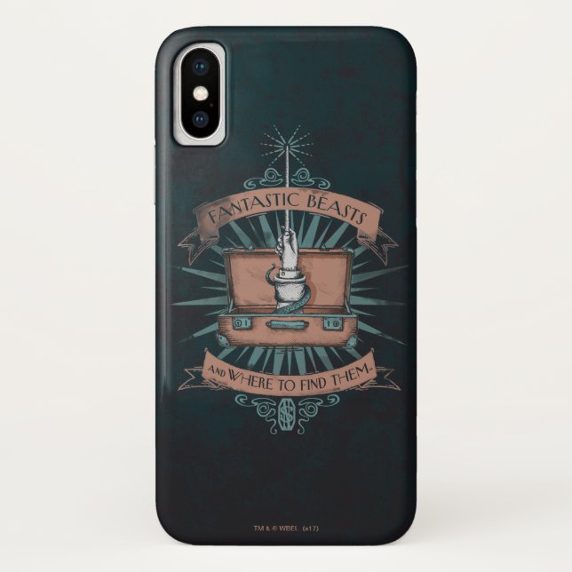 Coques Case-Mate iPhone BEASTS FANTASTIQUES ET OÙ LES TROUVERMC Porte-docu (Dos)