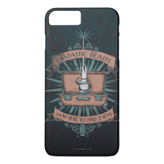 Coques Case-Mate iPhone BEASTS FANTASTIQUES ET OÙ LES TROUVERMC Porte-docu (Dos)