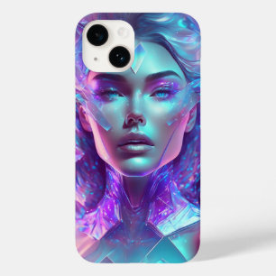 Coque Case-Mate iPhone Beau Ai Art Joli Verre Icy comme Femme