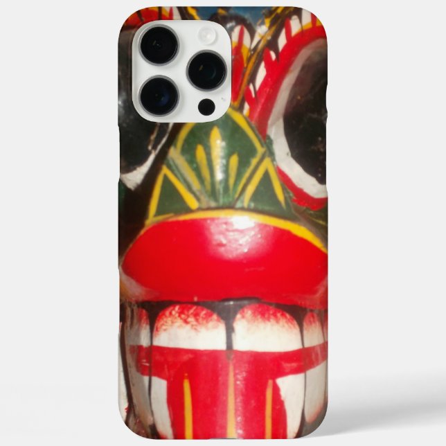 Coques Case-Mate iPhone Beau art traditionnel sri-lankais de masques de fe (Verso)