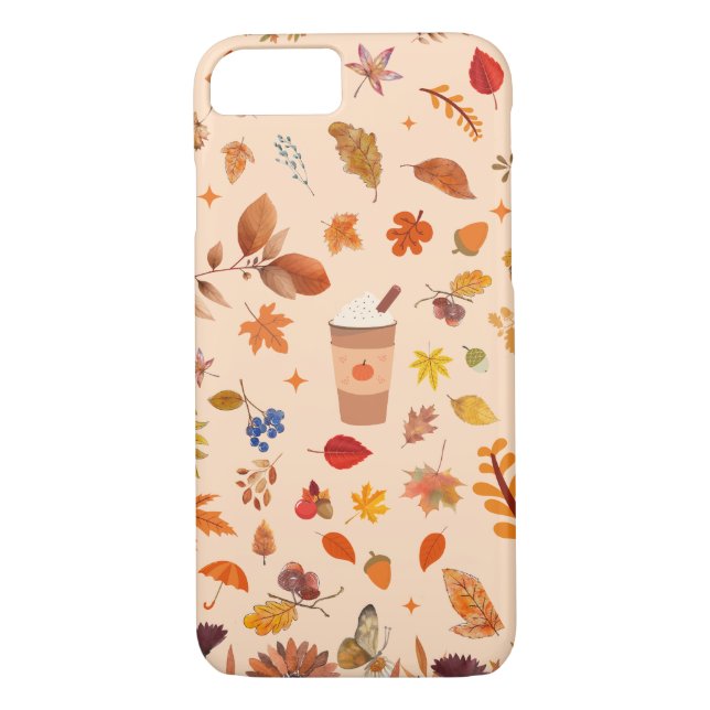 Coques Case-Mate iPhone Beau automne saisonnier Motif d'automne (Dos)