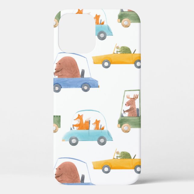 Coques Case-Mate iPhone Beau bébé motif sans soudure avec mignonette (Verso)