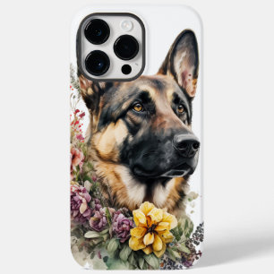 COQUE Case-Mate iPhone BEAU BERGER ALLEMAND A L'AQUARELLE