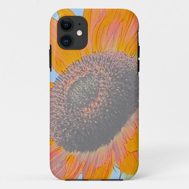 Coques Case-Mate iPhone Beau boîtier de téléphone tournesol conçu (Dos)