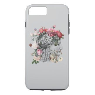 Coque iPhone 8 Plus/7 Plus Beau cas de téléphone de cerveau - cerveau